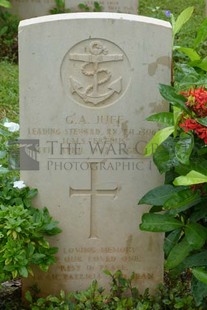 TRINCOMALEE WAR CEMETERY - JUFF, GEORGE ALFRED